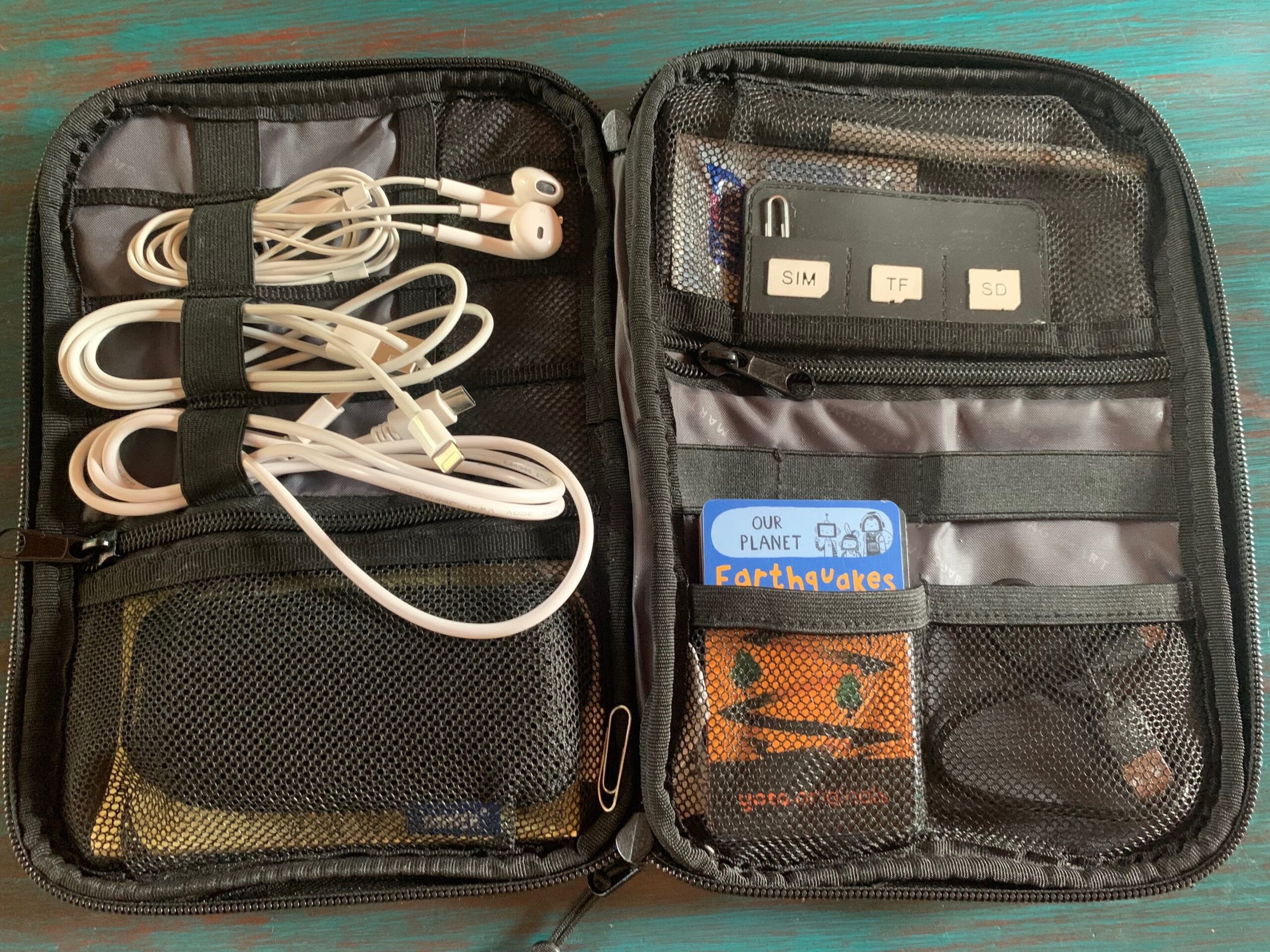 electronic travel organizer