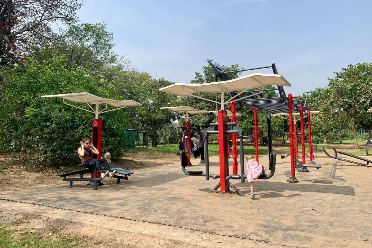 Central Park Working Out/Playtime