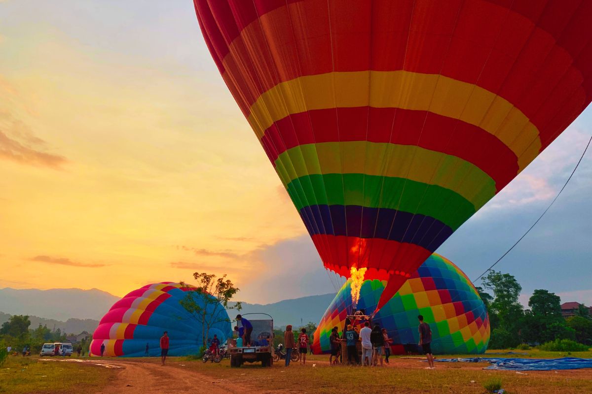 fire balloon Flame