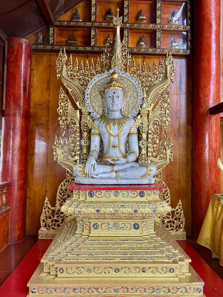 Buddha statue in a shrine